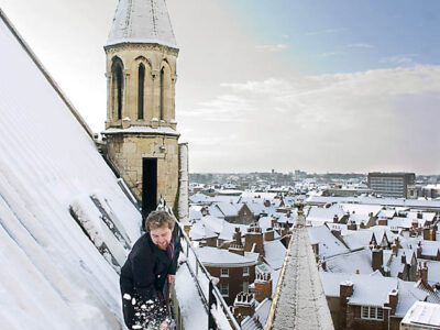 York Minster covered in snow by Jonathan Pow.