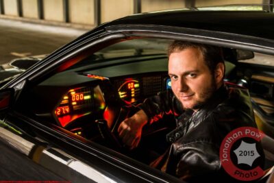 The illuminations on the car