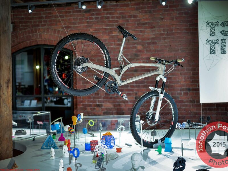 Manchester Photographer - Empire Cycles/Renishaw’s 3D printed Bike at the MOSI